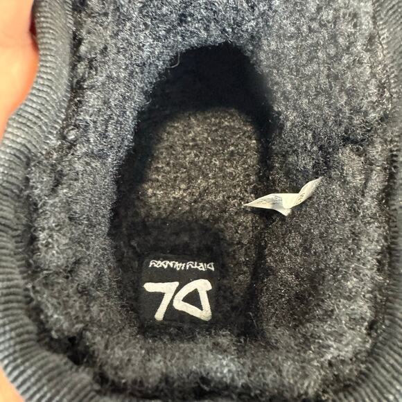 Dirty Laundry Women's Black Ribbed Sherpa Lined Booties Size 6 - Picture 7 of 9